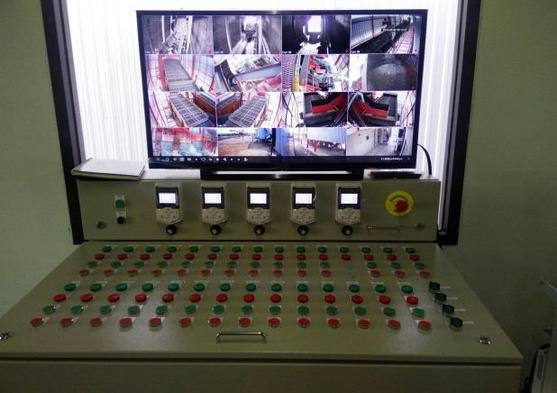 Control and monitoring room